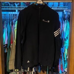 BMW Championship Adidas Climalite Dark Navy Golf Quarter Zip